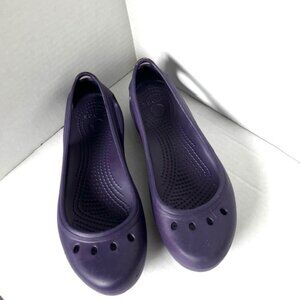 Crocs Kadee Ballet Flat Purple Women 7